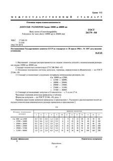 Допуск на размер 1 мм