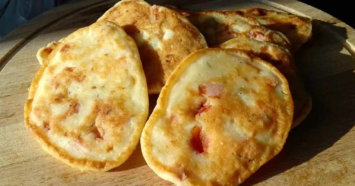 Оладьи в стиле пицца // ароматный и сытный завтрак - пошаговый рецепт с фото (33