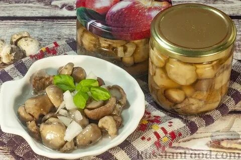 Как пожарить маринованные грибы