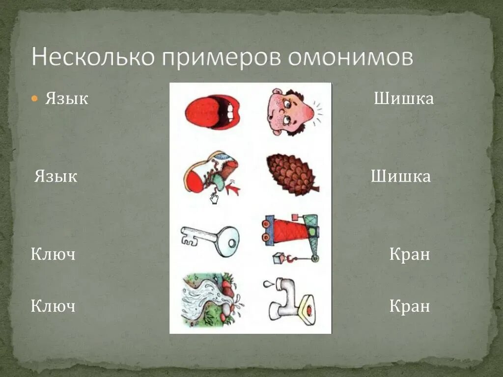 Несколько слов омонимы. Омонимы. несколько примеров омонимов.