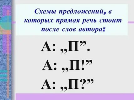 Два любых предложения с прямой речью