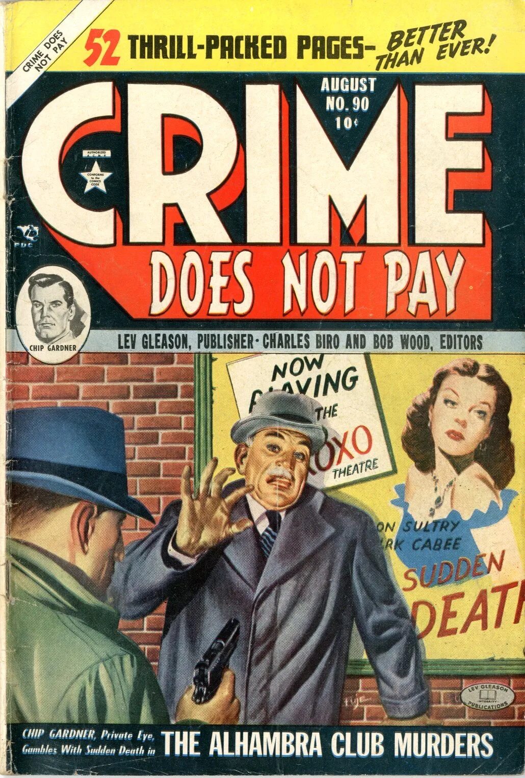 I did not pay. Crime does not pay comics.