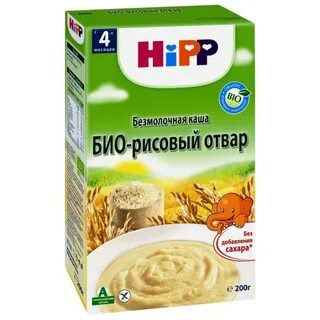 Безмолочные каши с 4 месяцев