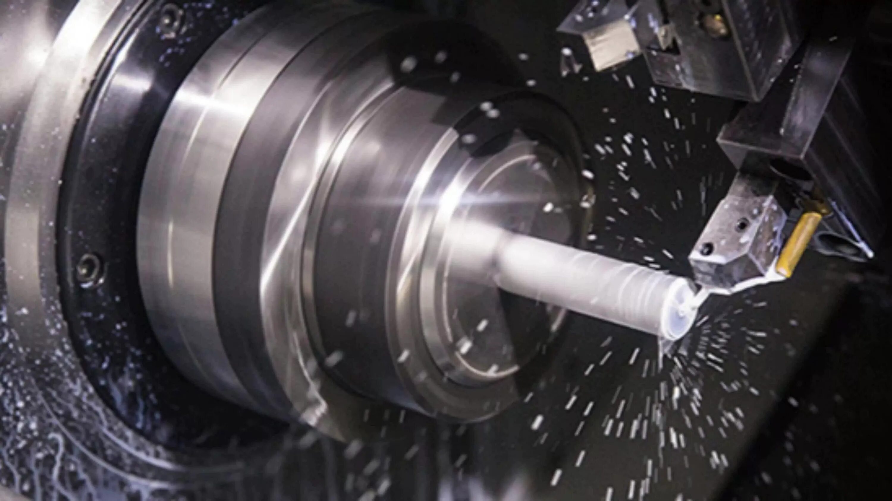 The process of machining