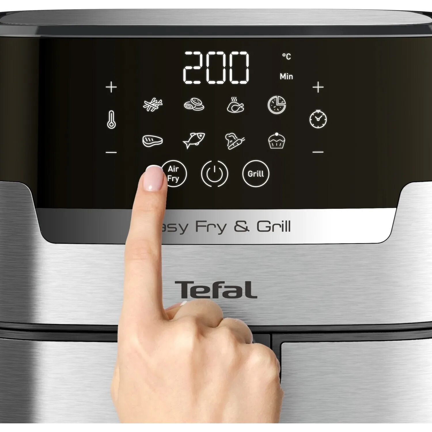 Easy fry grill. Tefal ey505d15. Easy Fry Tefal Grill. Tefal easy Fry & Grill Precision. Ey505d15 аэрогриль.