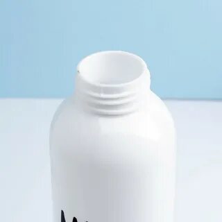 Белая бутылка