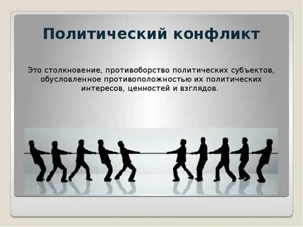 Социальные противоречия в политических конфликтах
