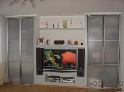 Ниша в шкафу под телевизор