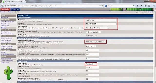 Options host