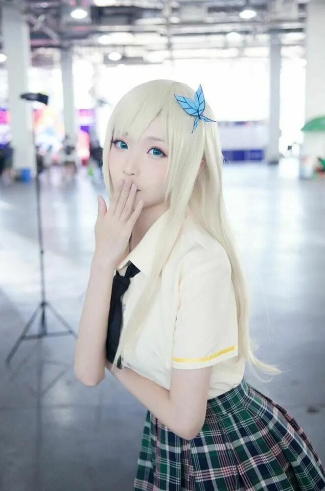 Asian cosplay girl