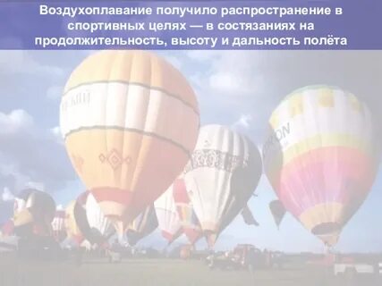 Тест по физике воздухоплавание