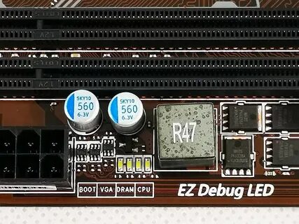 Debug led
