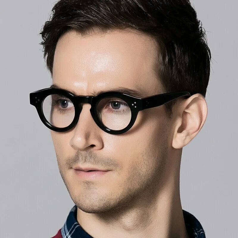Линзы для очков мужские. Очки Vazrobe мужские. Cat Eye очки мужские. Круглые очки для зрения мужские. Стильные очки для зрения для мужчин.