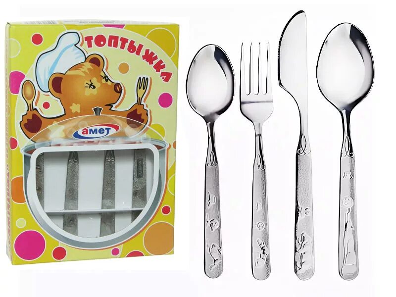 Набор столовых приборов амет. Ипек набор столовый rim-24 og-7425. Набор столовый 4 предмета. Набор столовых приборов robert welch sandstone. Набор столовый детский топтыжка 4 предмета.