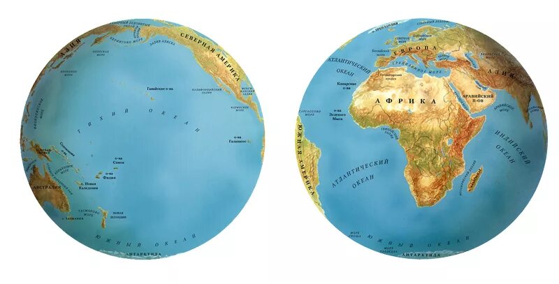Карта Тихого океана Глобус. Океаны на глобусе. Тихий океан на глобусе. Глобус моря и океаны. Карта двух полушарий земли с названиями материков