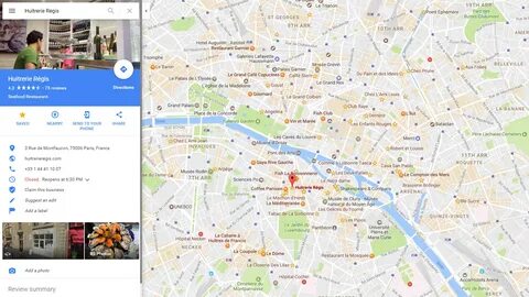 Google maps places