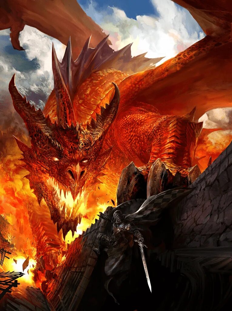 Дракон картинка на новый. Огненный дракон Гондолина. Дракон Орлангур. Керровитарр дракон. Смертокрыл vs Анкалагон.