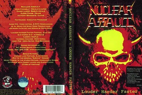 Harder louder. Nuclear Assault Live. Обложка диска группы Puhh. Nuclear Assault - 2015 - Ep - pounder фото. Nuclear Assault game over обложка.