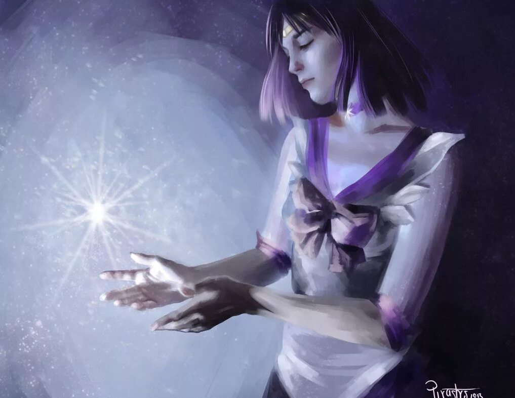 Луна сатурн женщина. Хотару Томоэ арт. Sailor Saturn Art. Сейлор Сатурн арт. Женщина Сатурн.