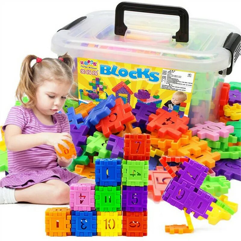 Bricks puzzle building blocks. Number blocks игрушки. 6 toy blocks. building toy bricks.