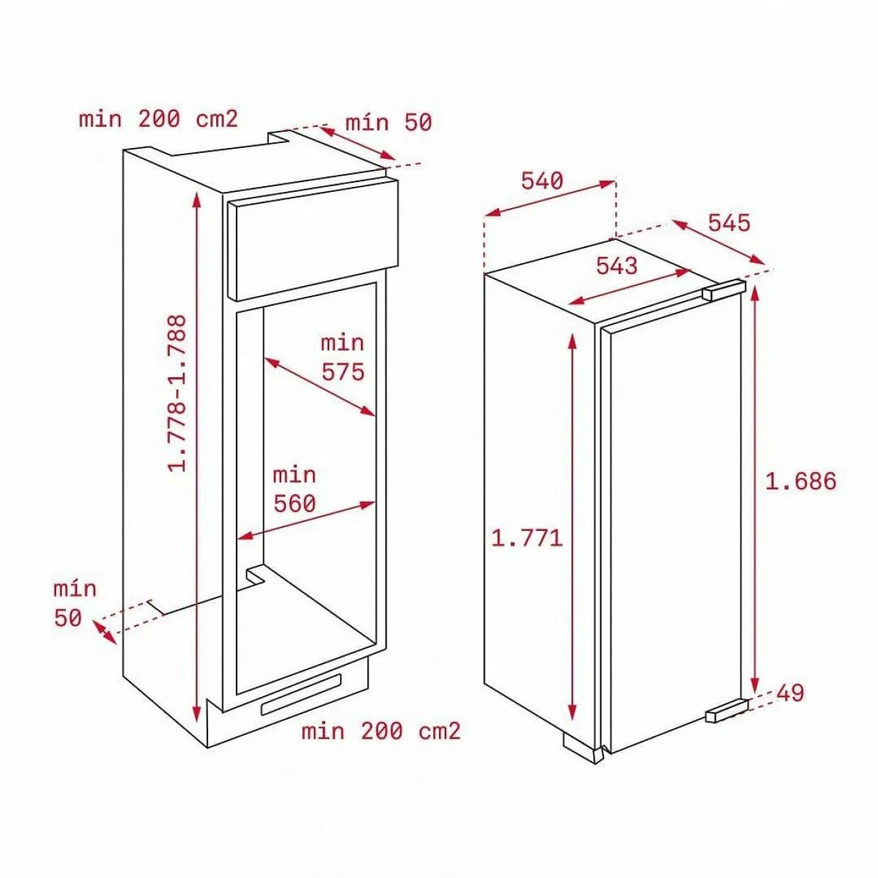 Teka tgi2 200 NF. Холодильник Teka tki2 300. Teka tki2 300 схема встраивания. Tgi2 200 NF.