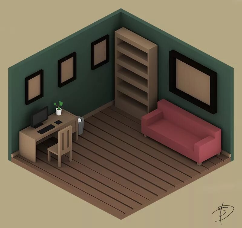 3д лоу поли комната. Лоу поли 3д рум. Комната 3d low poly. Rooms low. Лоу поли 3д рум.