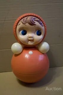 Игрушка кукла неваляшка