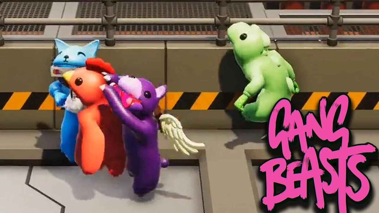 Ганг Бест. Gang Beats. Gang Beasts лиса. Gang Beasts русский.