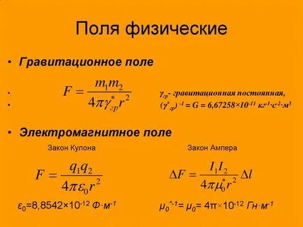 Теория физического поля