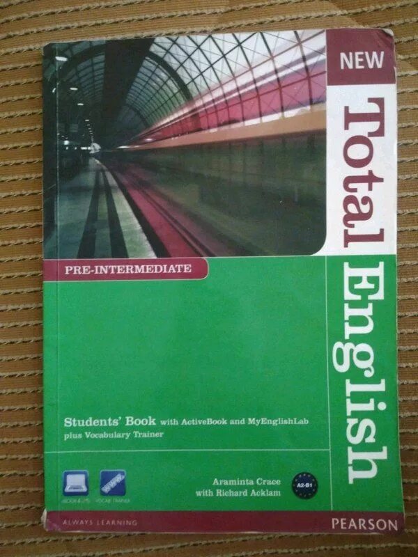 New total english students book. New total English pre - Intermediate Coursebook. New total English pre-Intermediate Workbook. Учебник pre Intermediate total English. Total English Intermediate.