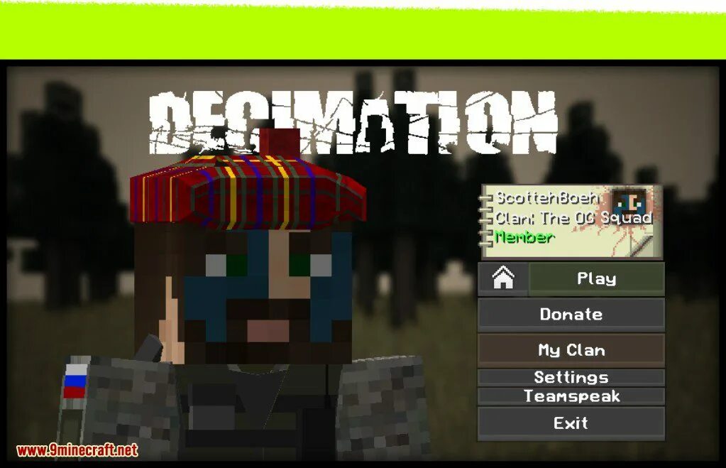 Мод на зомби апокалипсис в майнкрафт. Мод Decimation. Сборка для МАЙНКРАФТА зомби апокалипсиса. Minecraft Decimation Mod.