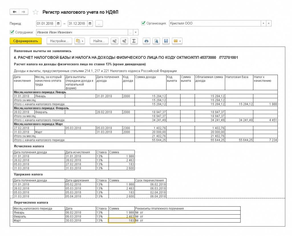 Налоговые регистры по ндфл 2023. Форма регистра налогового учета по НДФЛ. Налоговый регистр по НДФЛ образец. Регистр налогового учета по НДФЛ 2021. Регистр налогового учета по НДФЛ пример заполнения.