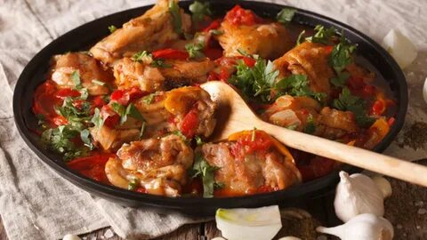 Курица с помидорами по грузински чахохбили рецепт