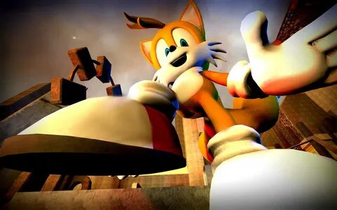 Tails the giant fox