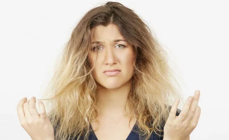 Remedios caseros para evitar el pelo encrespado Tratamiento para cabello maltrat