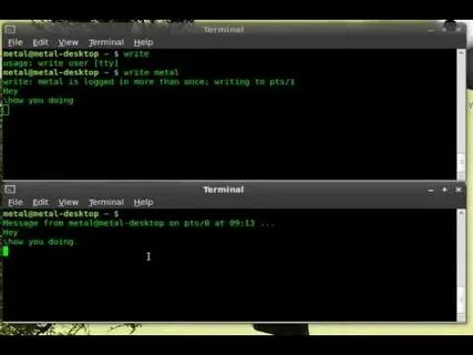 Write command