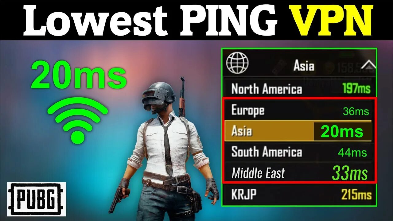 Lower ping