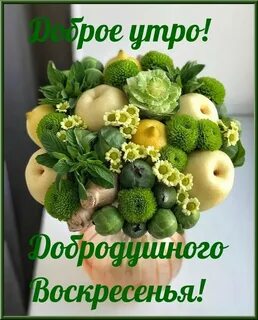 Доброе утро овощи фрукты