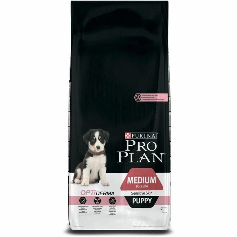 Purina Pro Plan Medium Puppy sensitive Skin. Пурина Проплан для собак средних пород. Проплан для щенков средних пород с ягненком. Проплан Puppy Medium ягненок 18кг. Pro plan puppy