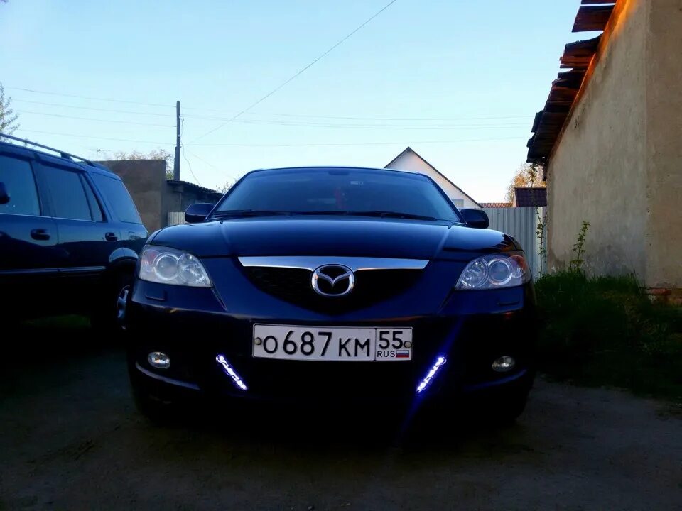 Мазда 3 бк установка лед. Дхо мазда 3 2005. mazda 3 bk дхо. ходовые огни мазда 3 бк. дхо в птф мазда 3 бк.