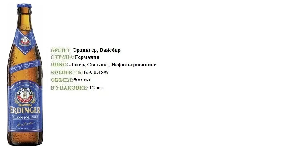 Безалкогольное пиво купить в москве. Пиво Эрдингер б/а. Баклер пиво безалкогольное. Пиво безалкогольное 0.45% Erdinger 0.5 л. Безалкогольное пиво импорт.