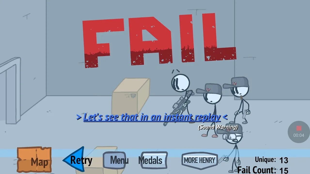 Failure count
