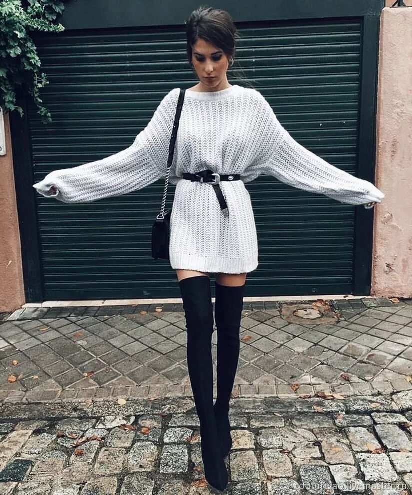 Свитер оверсайз с юбкой. Пояс оверсайз. Свитер оверсайз с поясом. Пояс оверсайз. Пиджак оверсайз с поясом.