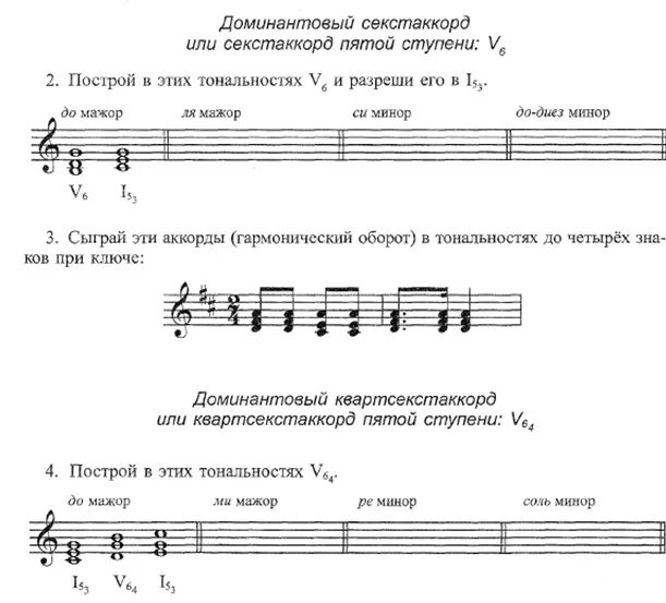 Разрешение 2 ступени. Доменантовый секст ОКОРД. Доминантовый секст акклрд. Доминатный Секстаккорд. Доминантоввй квартсекст Акорд.