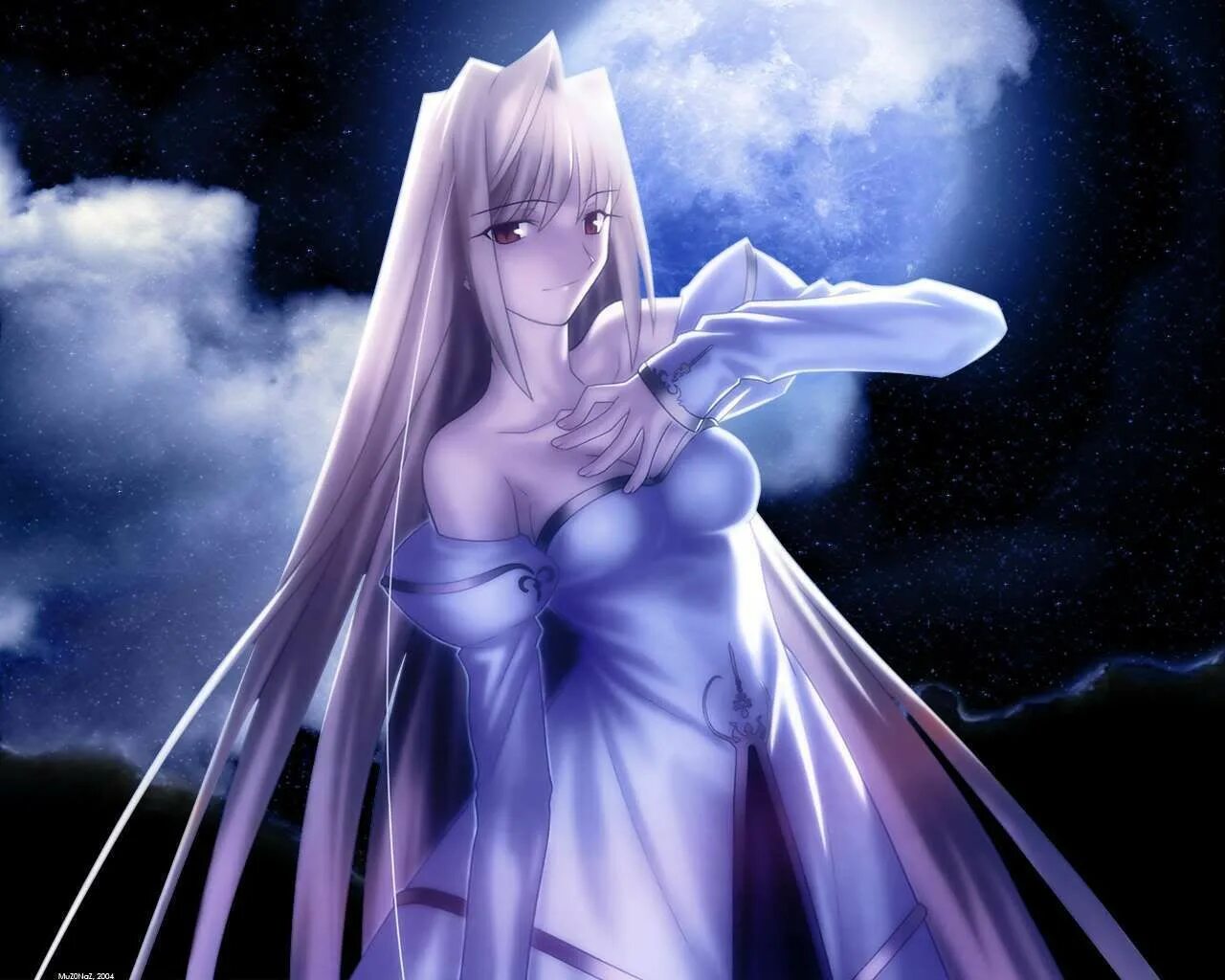 Лунная принцесса ремейк. Повесть о лунной принцессе / shingetsutan tsukihime. Fate зелретч. Тсукихиме лунная принцесса. Повесть о лунной принцессе (2003).