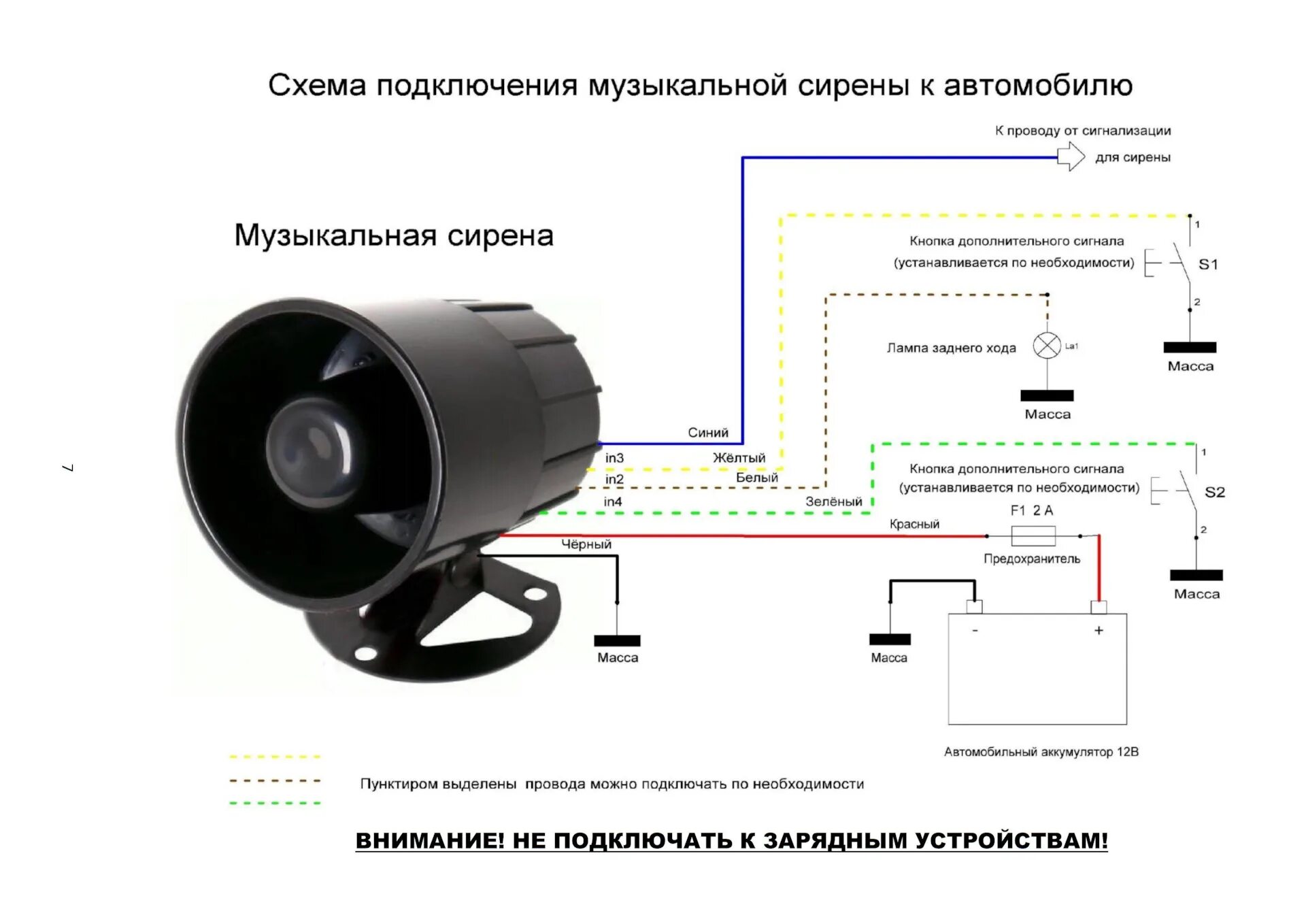 Как подключить сигнализацию к сигналу