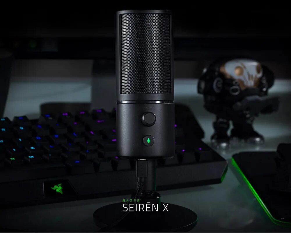 Купить микрофон razer. Микрофон Razer Seiren x. Razer Siren x микрофон. Микрофон Razer Quadcast. Микрофон Razer Seiren x USB streaming Microphone Black.