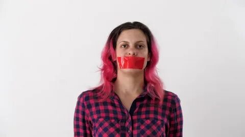 Over mouth