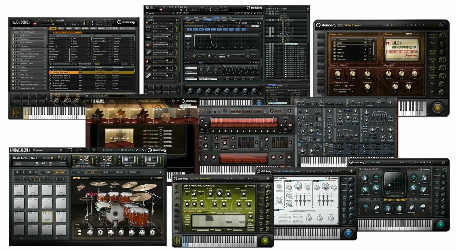 Встроенные VST инструменты Cubase 12 Pro. Steinberg VST. Синтезаторы VST Steinberg. Steinberg - absolute 5 VST instrument collection. Vst collection