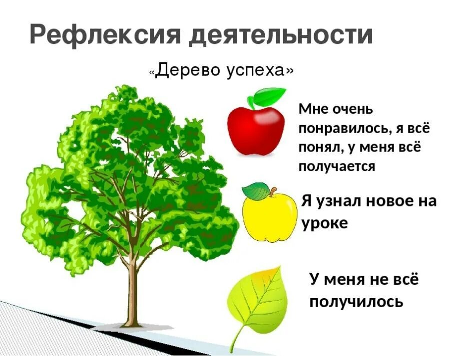 Урок дерево 8 класс. Дерево познания рефлексия. Дерево чувств рефлексия. Прием рефлексии дерево успеха. Рефлексия деятельности дерево успеха.